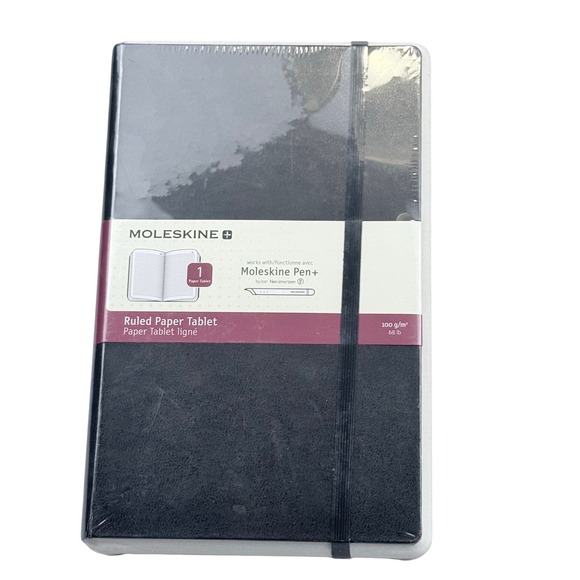 Moleskine Other - NEW Moleskine Smart Notebook Ruled Paper Tablet Black Expandable Pocket